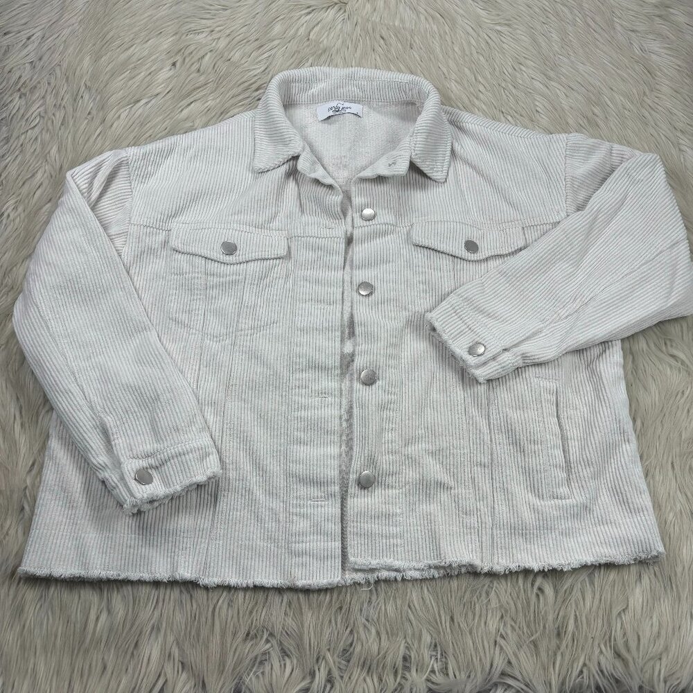 Carly Jean Women's Oversized Corduroy Jacket